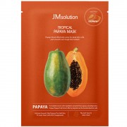 Выравнивающая тканевая маска с папайей JMsolution Tropical Papaya Mask 30 мл